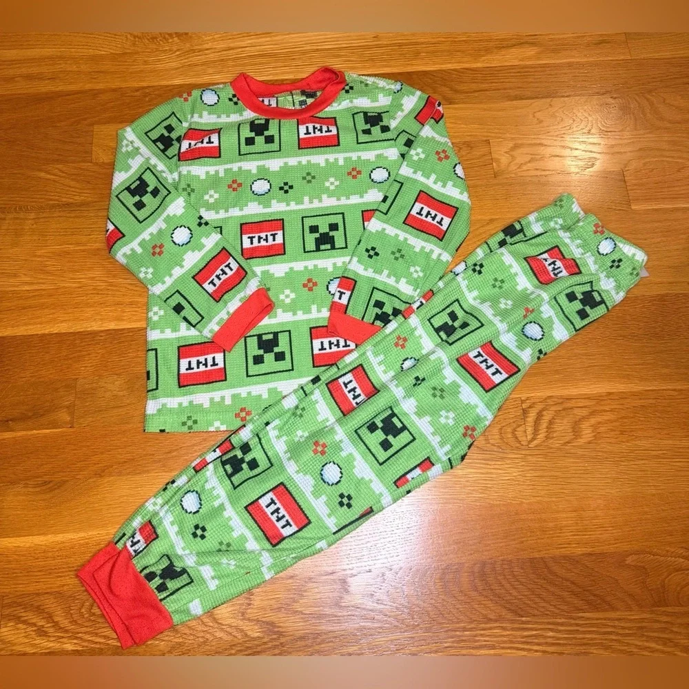 Minecraft Star Wars Pajamas Boys Size 6/7 Kids Pajama Sets Bundle Sleepwear